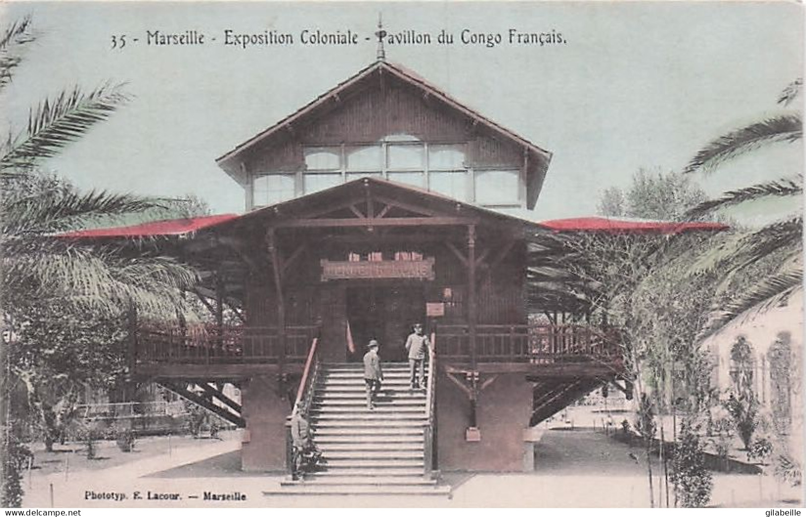 13 - MARSEILLE - exposition coloniale 1906 - lot 8 cartes - parfait etat