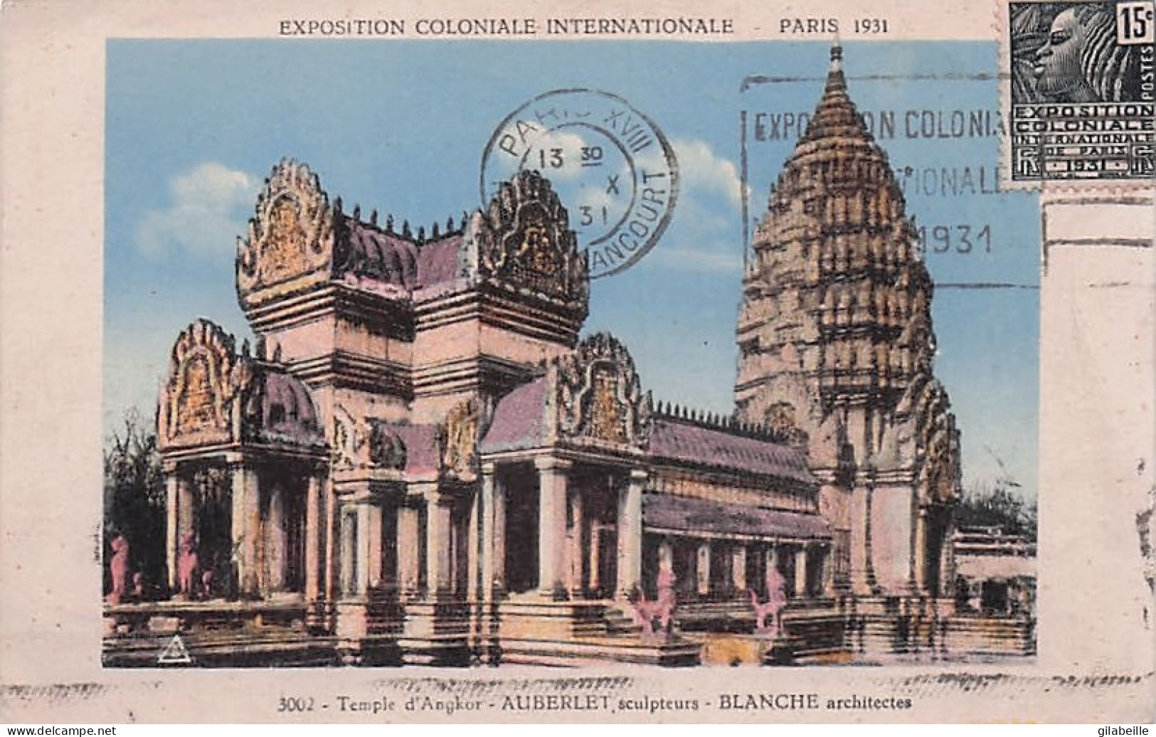 75 - PARIS - Exposition Coloniale Internationale 1931 - Lot 6 Cartes - Exhibitions