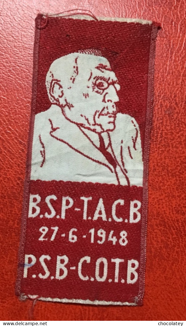 Socialistische Partij Sp B S P Minister 1948 Linnen - Altri & Non Classificati