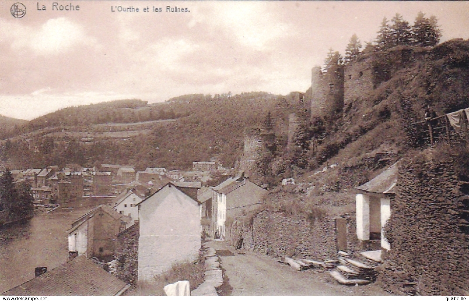LAROCHE En ARDENNE - L'Ourthe Et Les Ruines - La-Roche-en-Ardenne