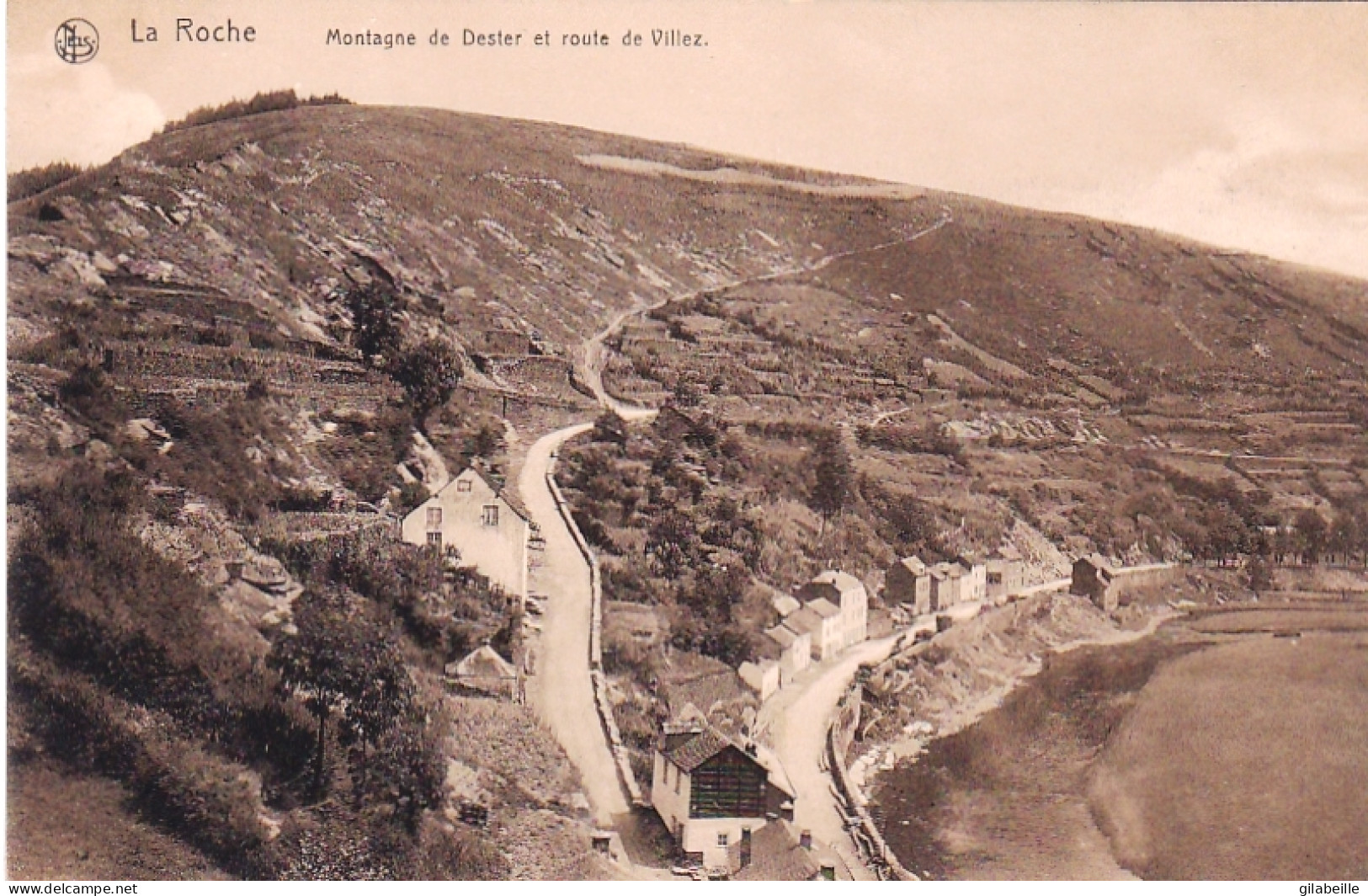 LAROCHE En ARDENNE - Montagne De Dester Et Route De Villez - La-Roche-en-Ardenne