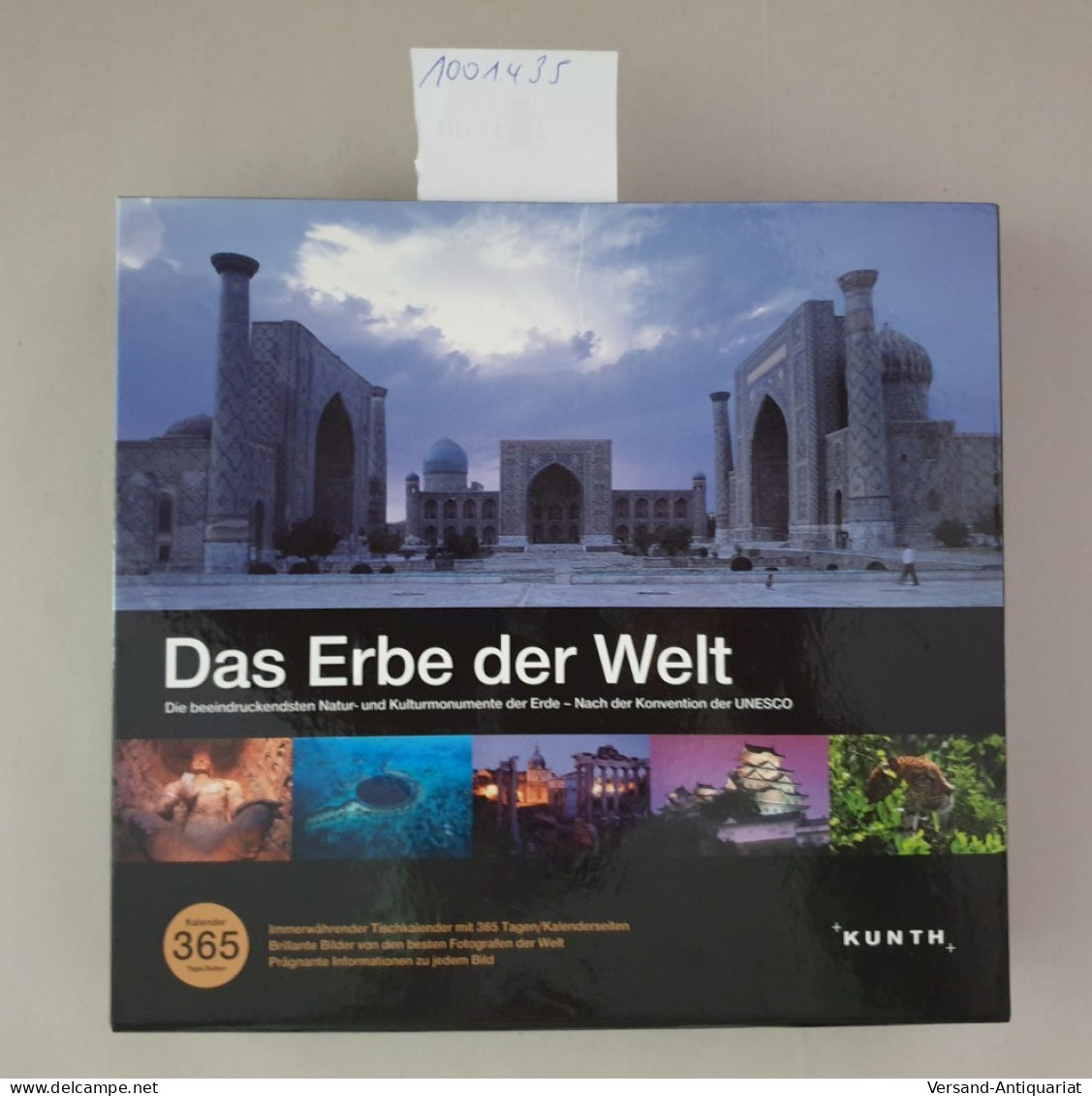 KUNTH Tischkalender Das Erbe Der Welt 2014 : - Andere & Zonder Classificatie