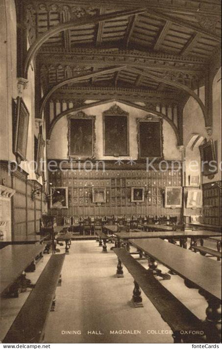 11750231 Oxford Oxfordshire Dining Hall Magdalen College  - Andere & Zonder Classificatie