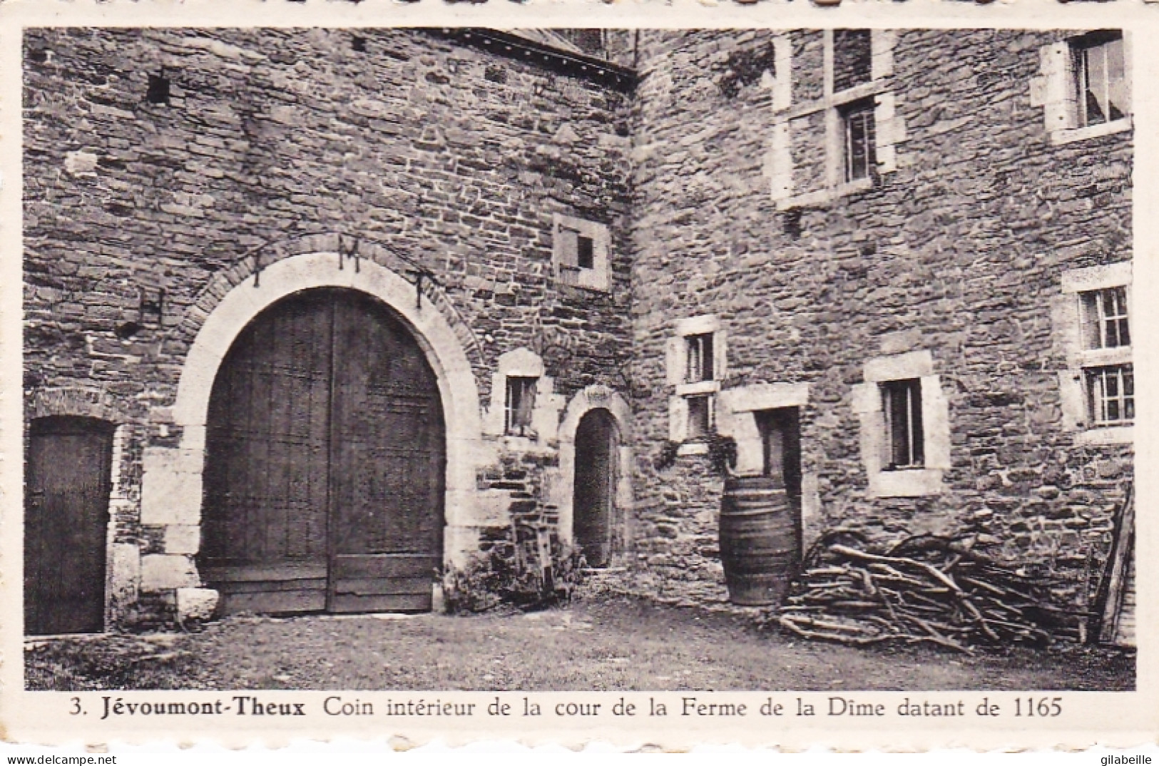 THEUX -  JEVOUMONT -  Cour Interieure De La Ferme De La Dime - Theux