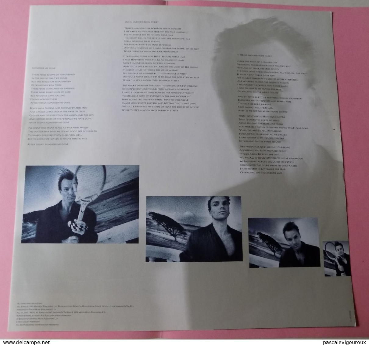Sting ‎ The Dream Of The Blue Turtles A&M Records ‎ 393750 France 1985 33T - Rock
