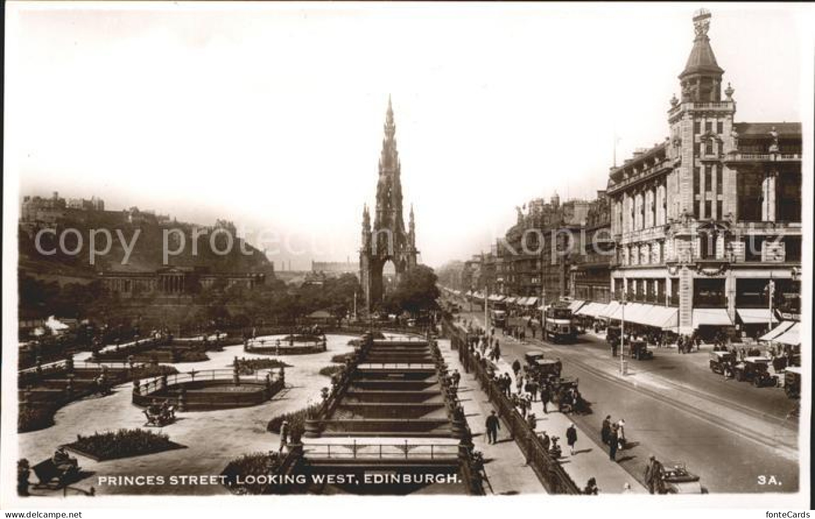 11750185 Edinburgh Princes Street Looking West Edinburgh - Other & Unclassified