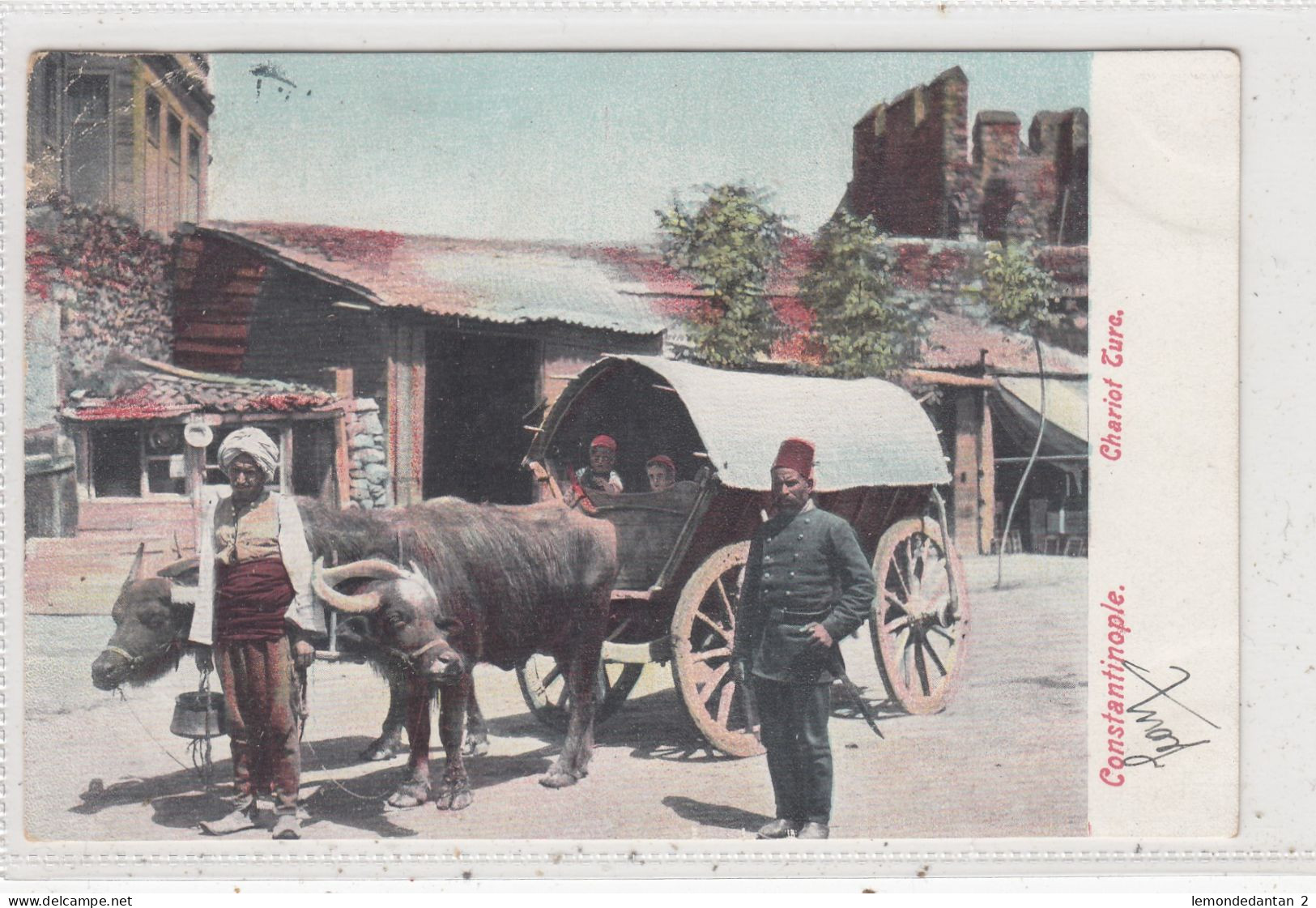 Constantinople. Chariot Turc. * - Türkei