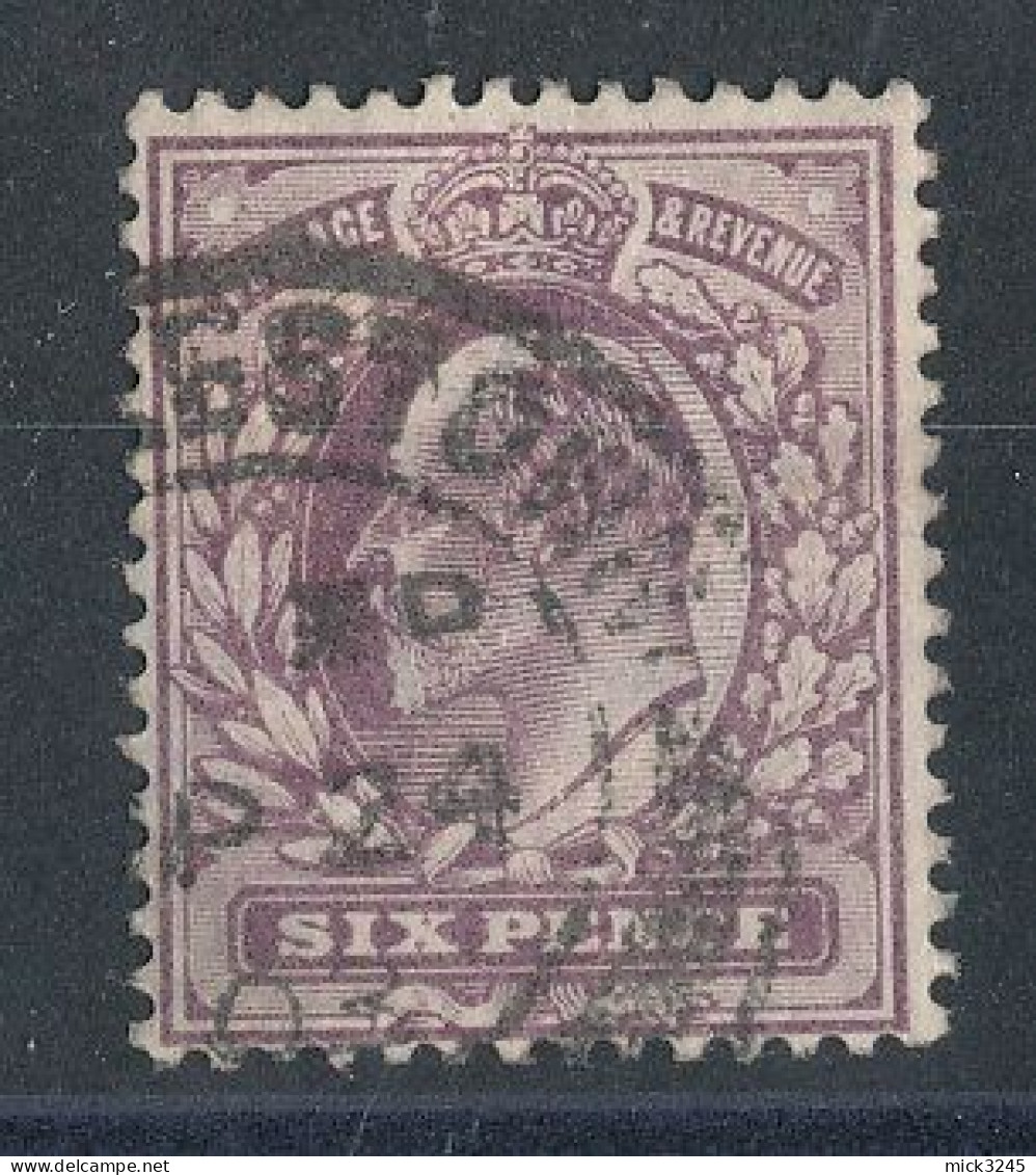 GB N°114 Edouard VII  6p Violet De 1902-1910 - Gebruikt