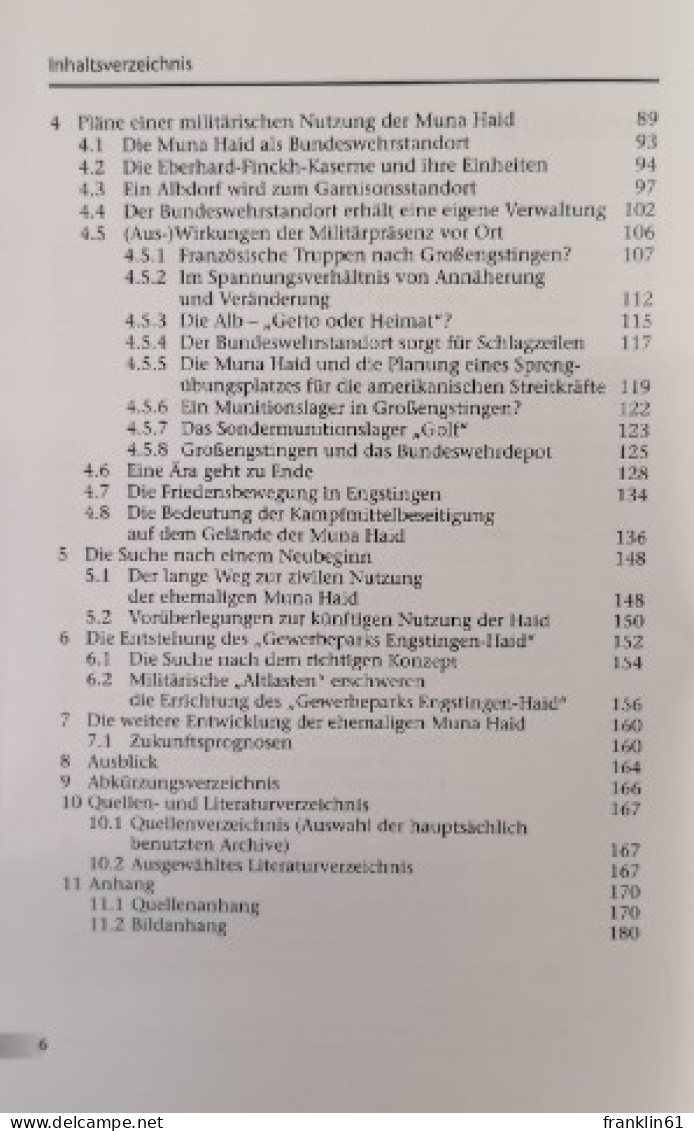 Die Muna Haid In Engstingen. Die Entwicklung Einer Ehemaligen Militäreinrichtung Zum Gewerbepark. - 4. 1789-1914