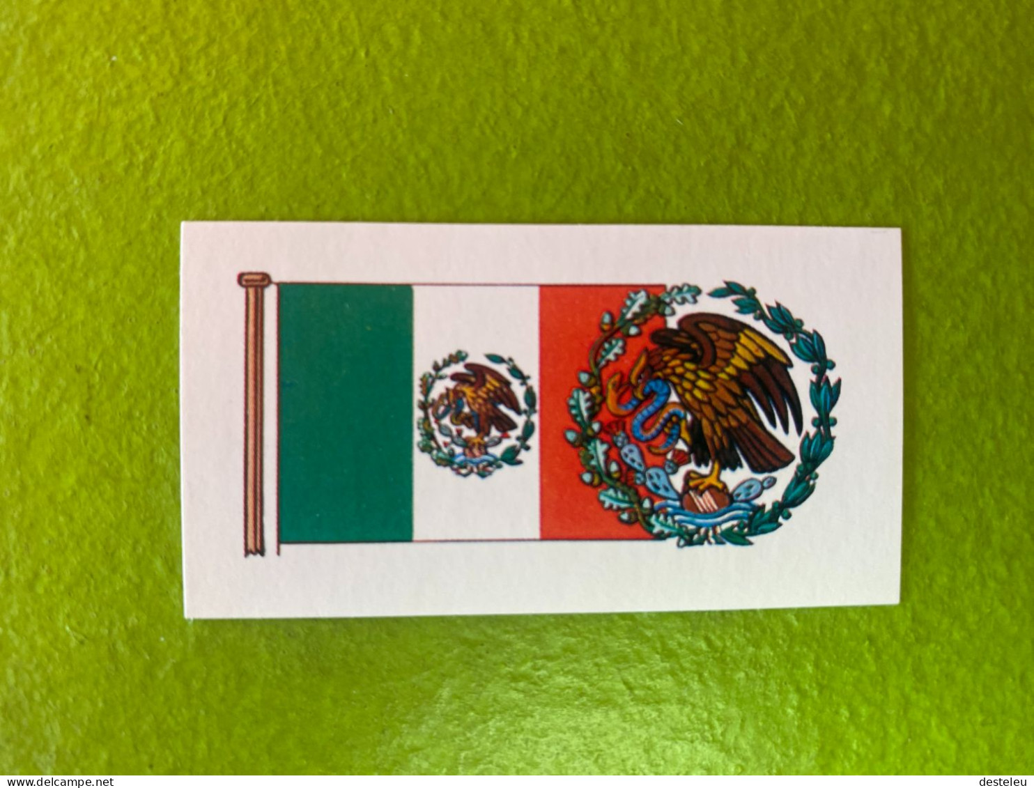 Flags And Emblems Of The World Chromo - Mexico - Other & Unclassified