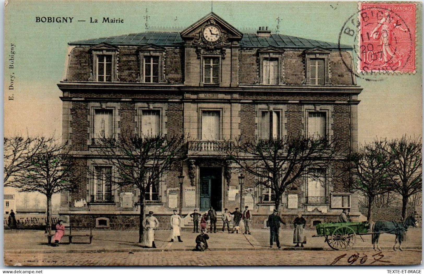 93 BOBIGNY - La Facade De La Mairie. - Bobigny