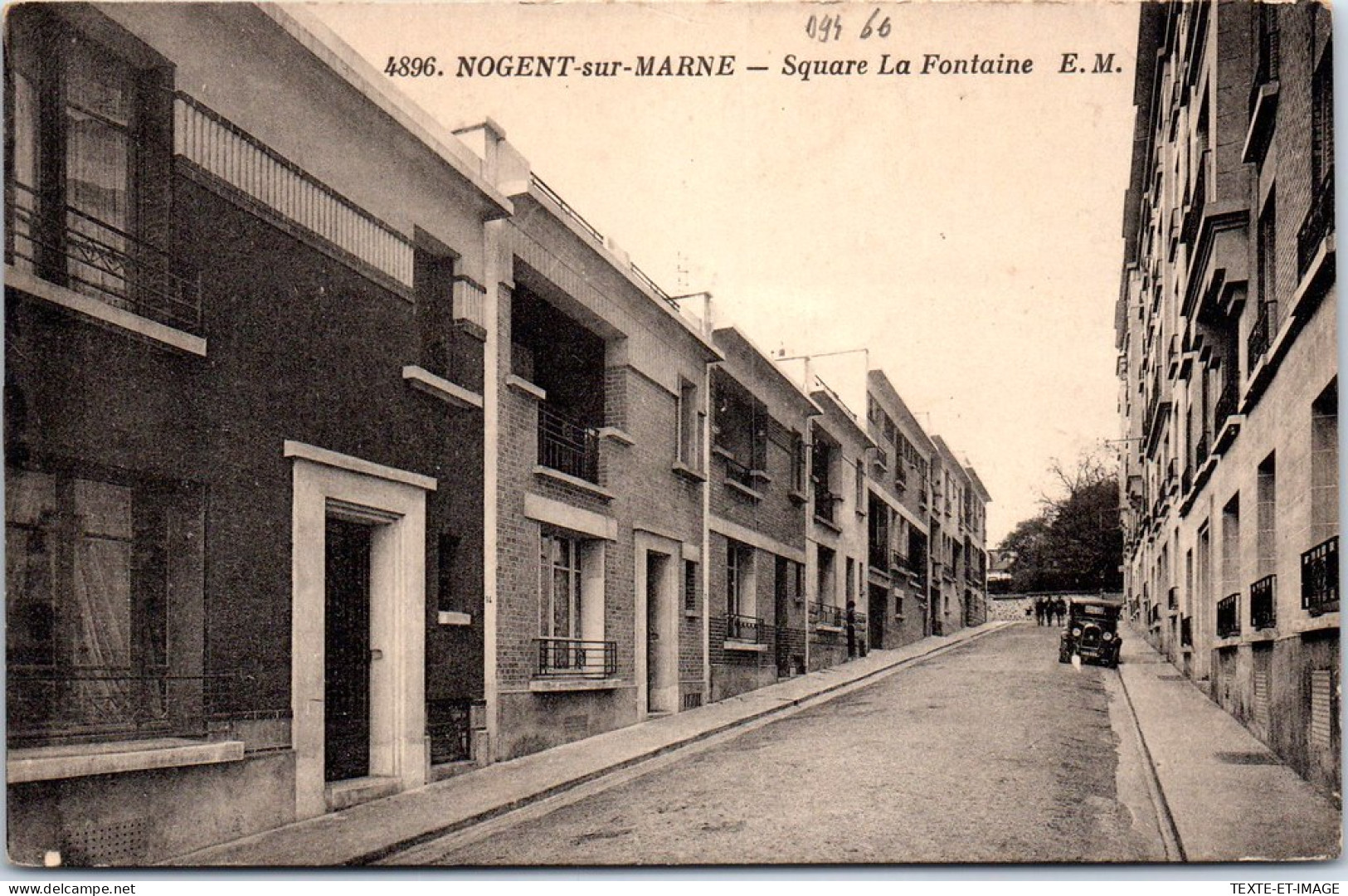 94 NOGENT SUR MARNE - Le Square La Fontaine. - Nogent Sur Marne
