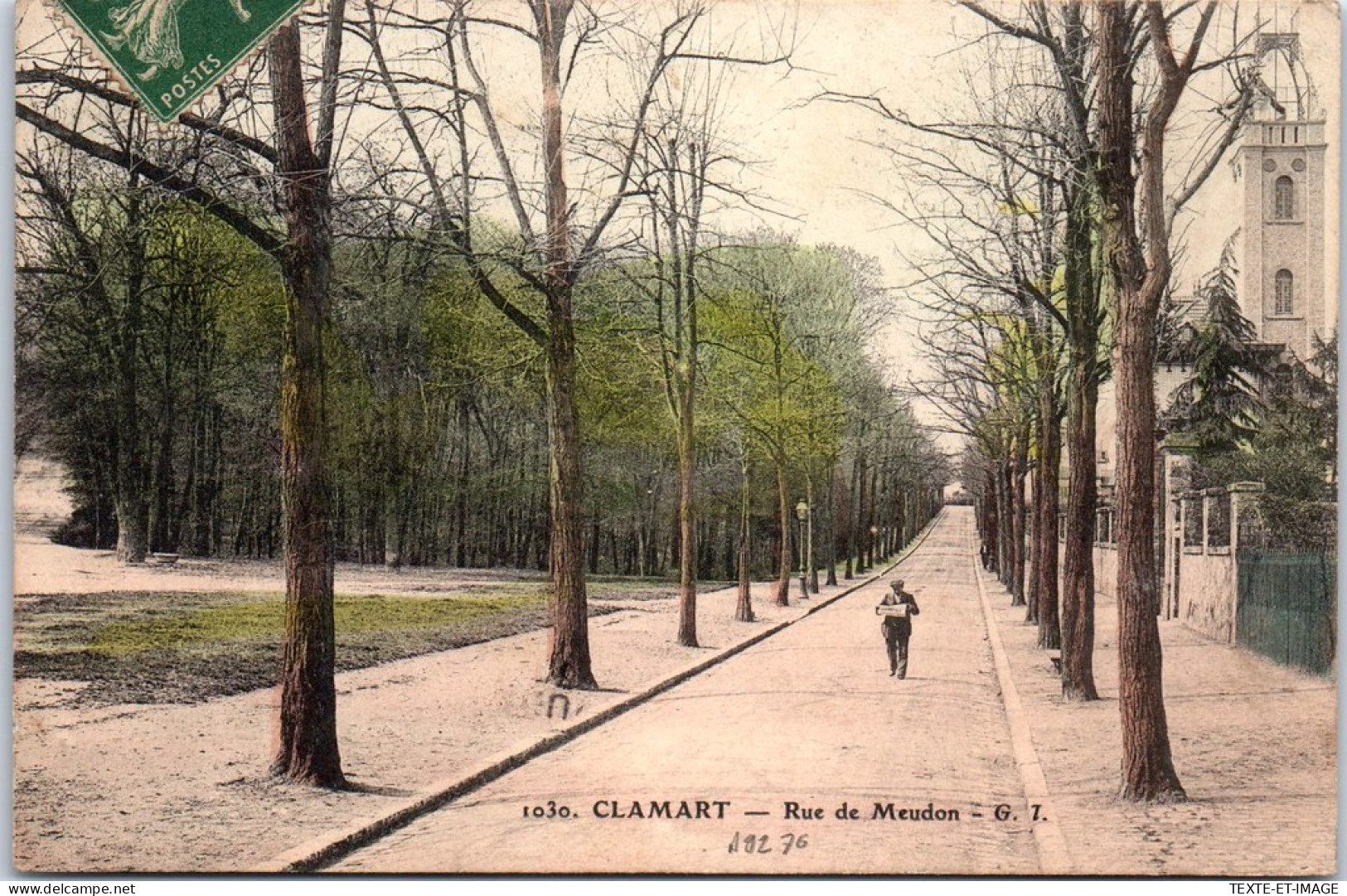 92 CLAMART - Perspective De La Rue De Meudon. - Clamart
