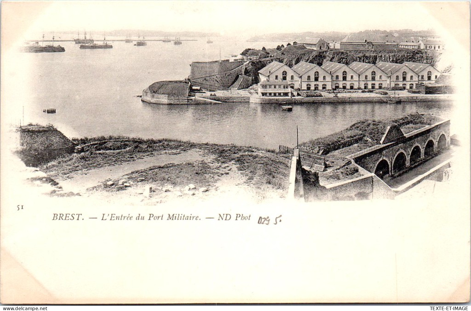 29 BREST - Vue Sur L'entree Du Port Militaire. - Brest