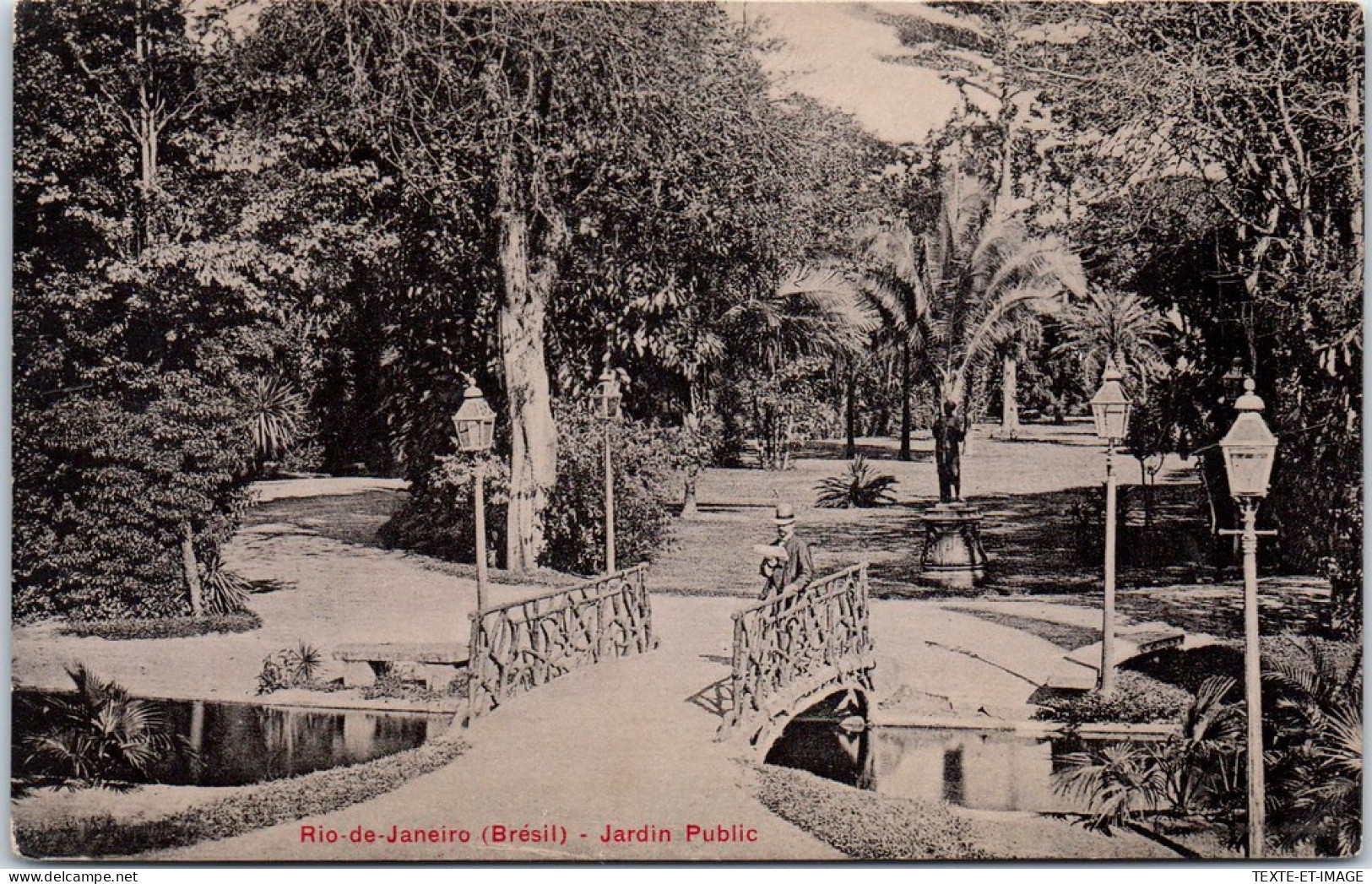 BRESIL - RIO DE JANEIRO - Le Jardin Public  - Sonstige