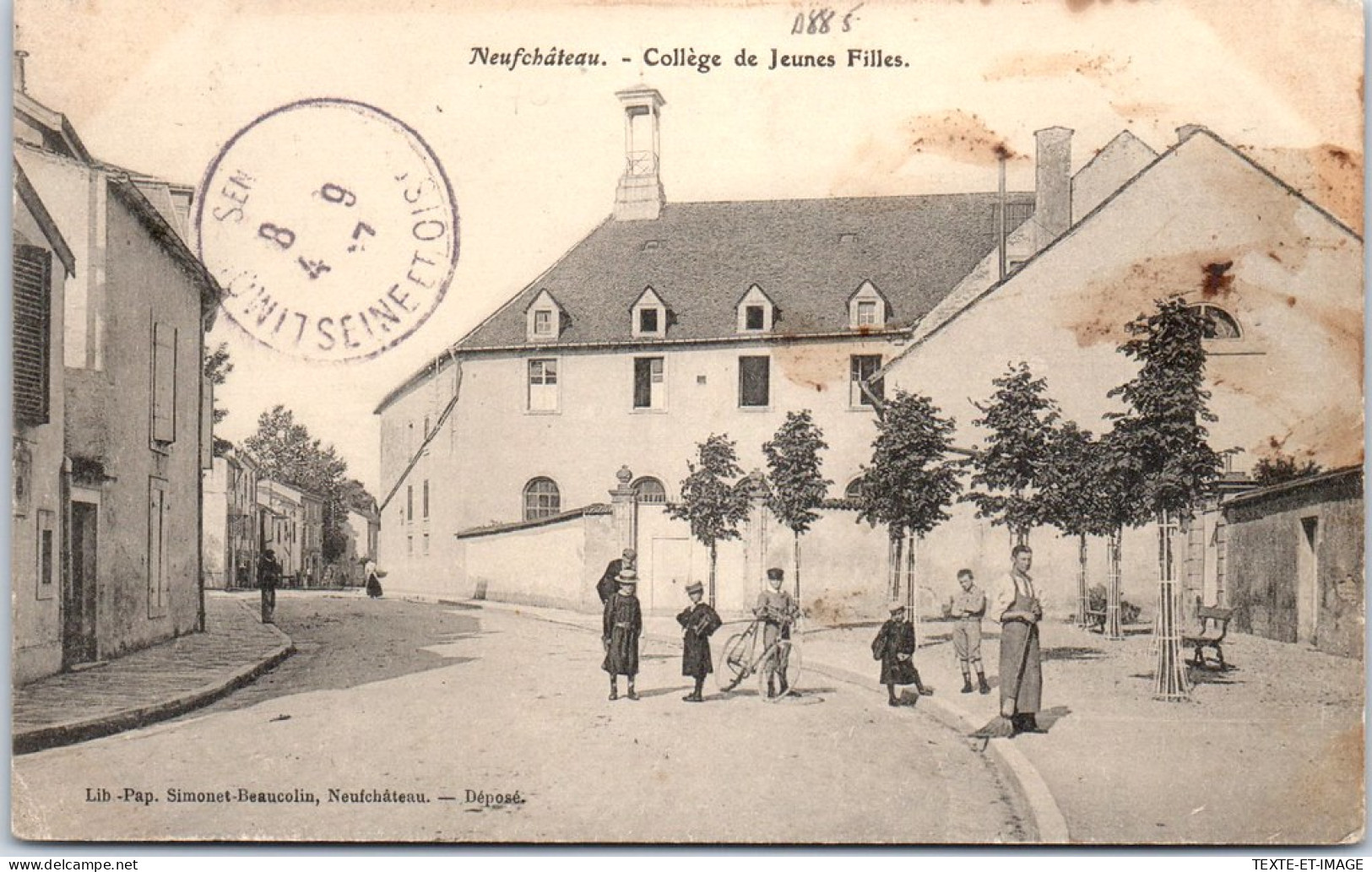 88 NEUFCHATEAU- College De Jeunes Filles. - Neufchateau