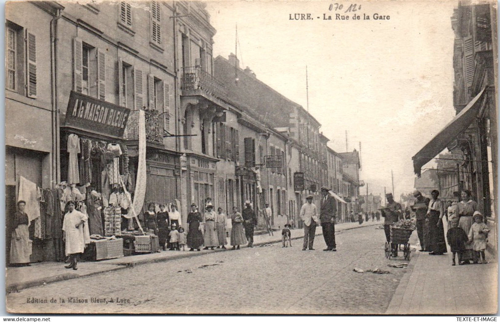 70 LURE - La Rue De La Gare  - Lure