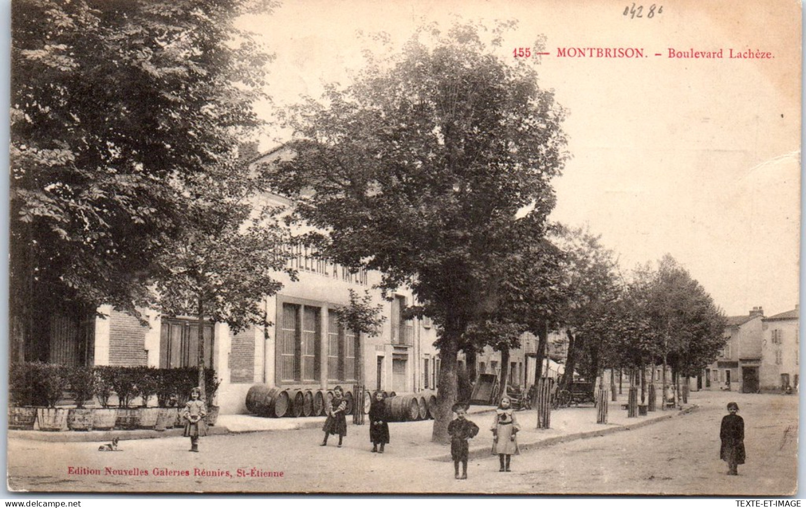 42 MONTBRISON - Le Boulevard Lacheze - Montbrison
