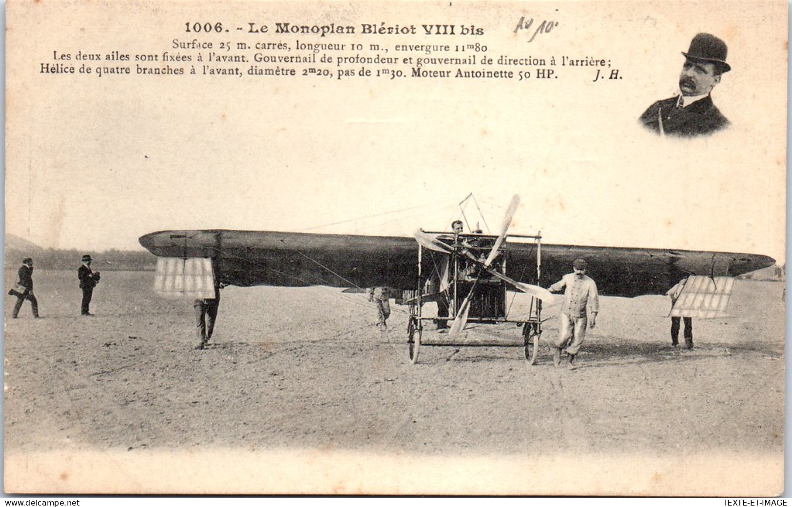 AVIATION - Le Monoplan BLERIOT VIII Bis  - Other & Unclassified