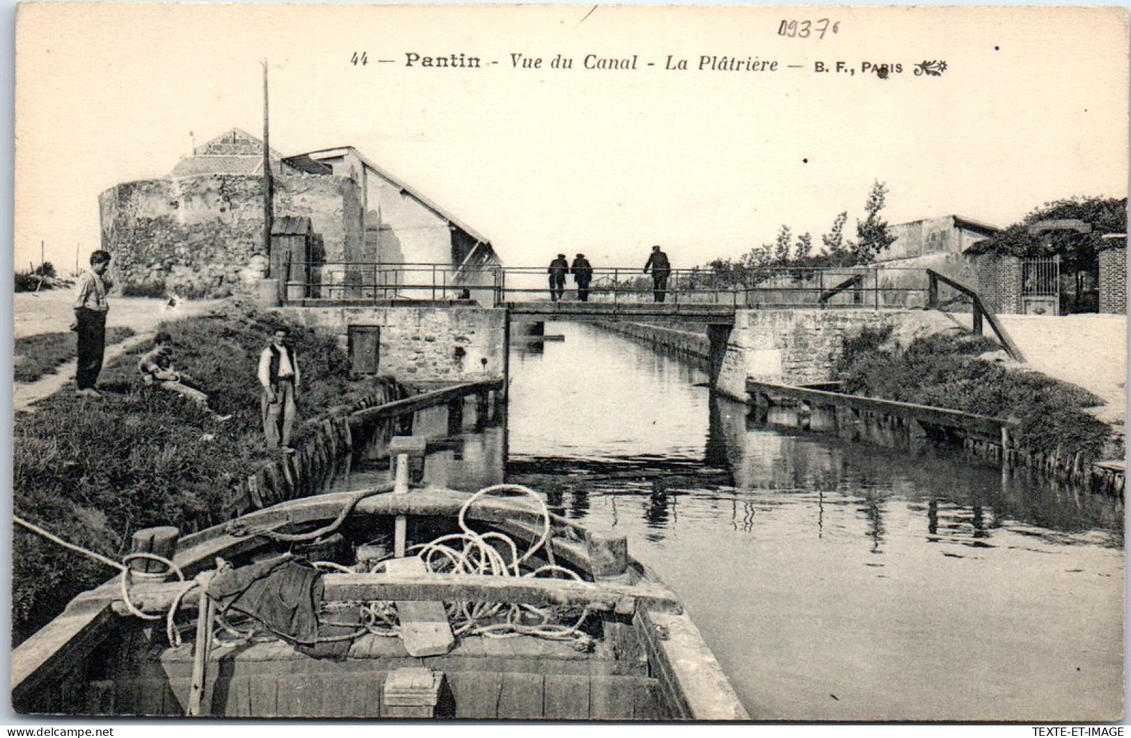 93 PANTIN - Vue Du Canal, La Platriere. - Pantin