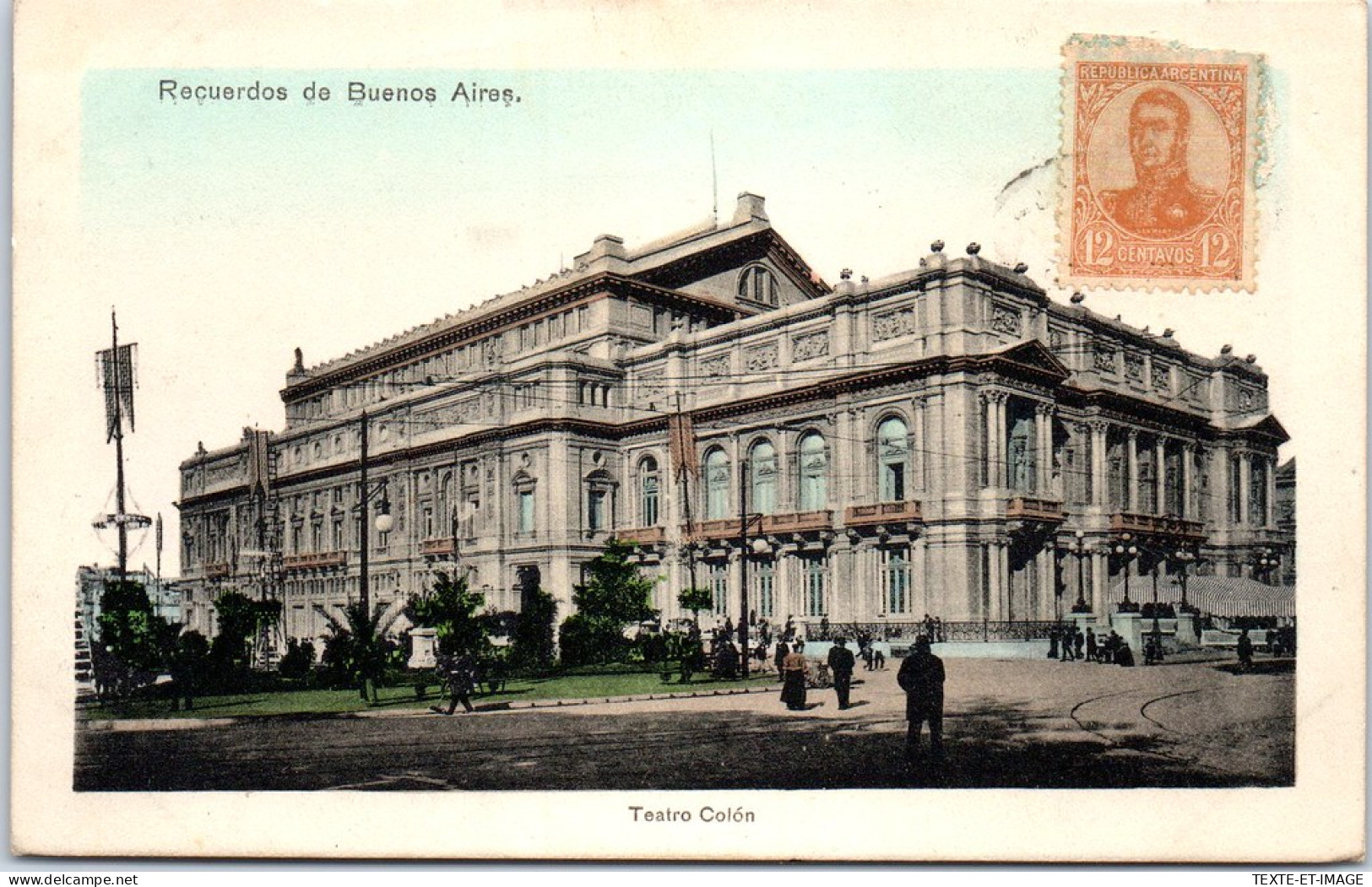 ARGENTINE - BUENOS AIRES - Teatre Colon  - Argentina