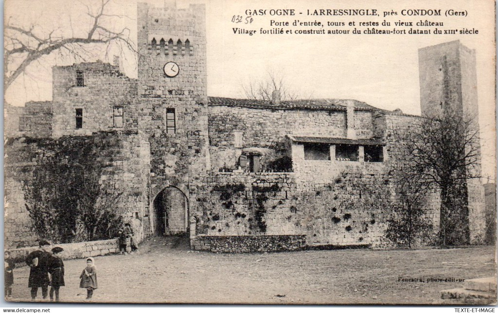 32 LARRESSINGLE - Porte D'entree De Ville. - Otros & Sin Clasificación