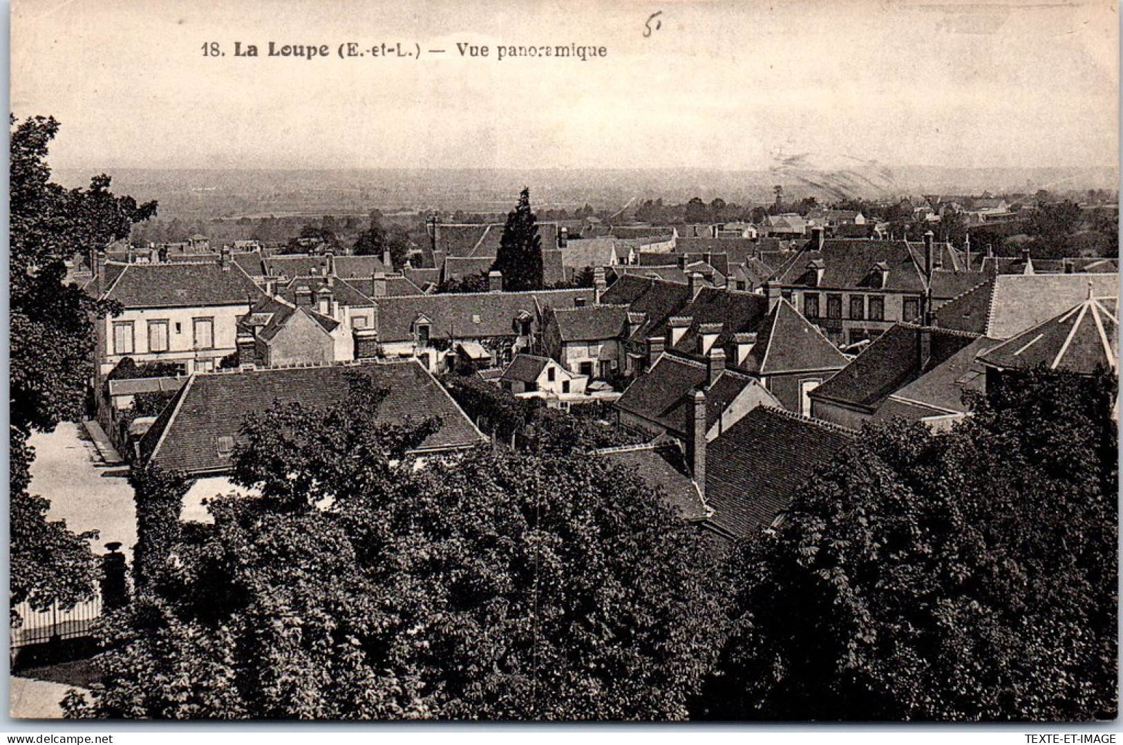 28 LA LOUPE - Vue Panoramique De La Commune. - La Loupe