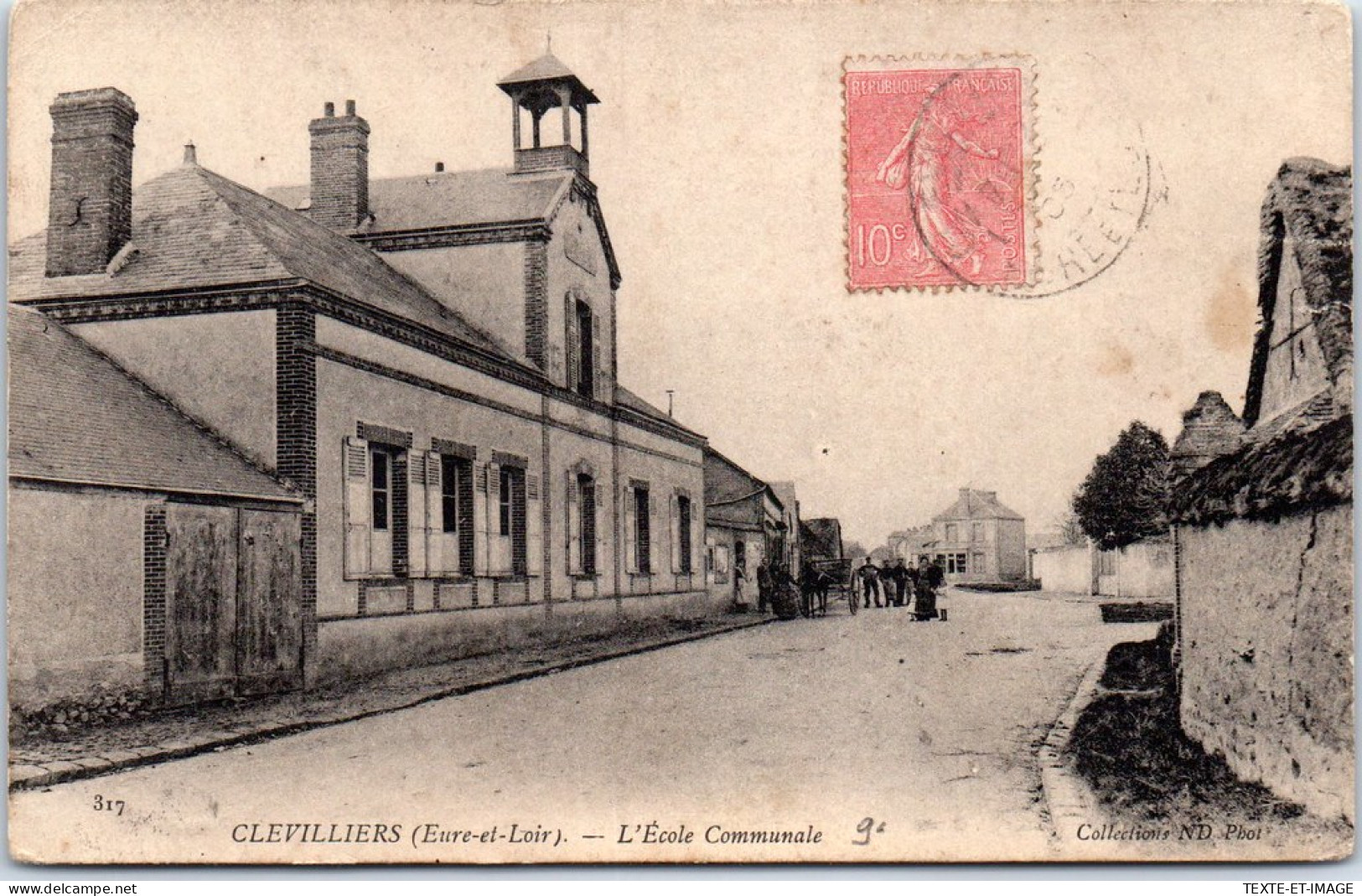 28 CLEVILLIERS - L'ecole Communale  - Sonstige & Ohne Zuordnung