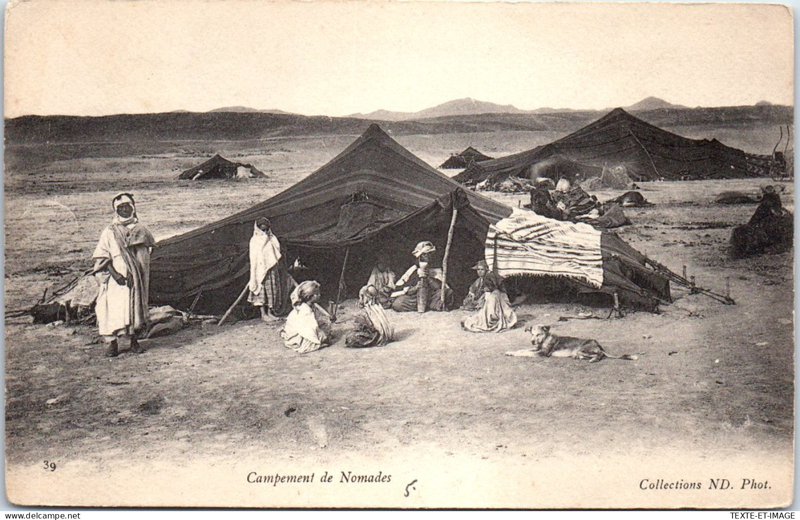 TUNISIE - Un Campement De Nomades. - Tunisia