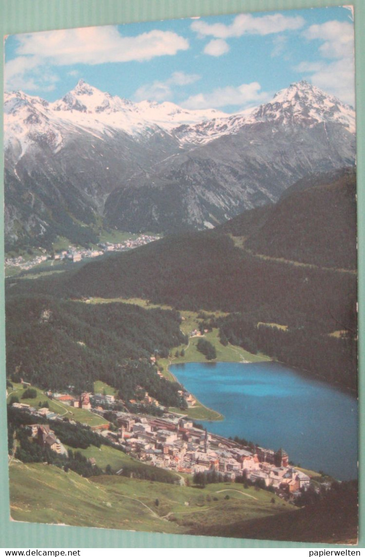 St. Moritz (GR) - Panorama Von Der Corviglia - Saint-Moritz