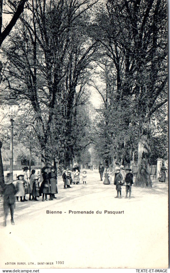 SUISSE - VAUD - BIENNE - Promenade Du Pasquart  - Andere & Zonder Classificatie