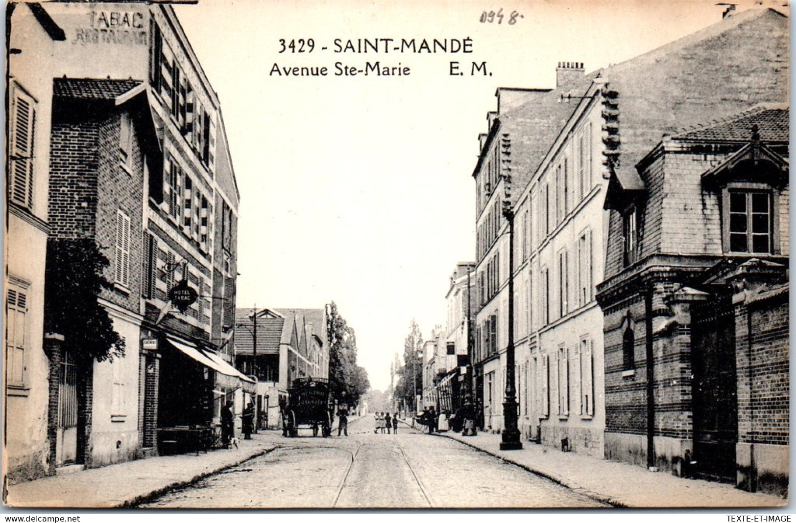 94 SAINT MANDE - Avenue Sainte Marie. - Saint Mande