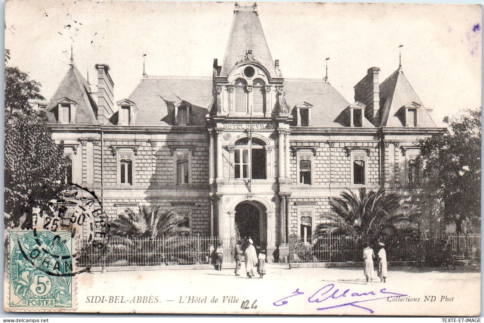 ALGERIE - SIDI BEL ABBES - L'hotel De Ville  - Sidi-bel-Abbes