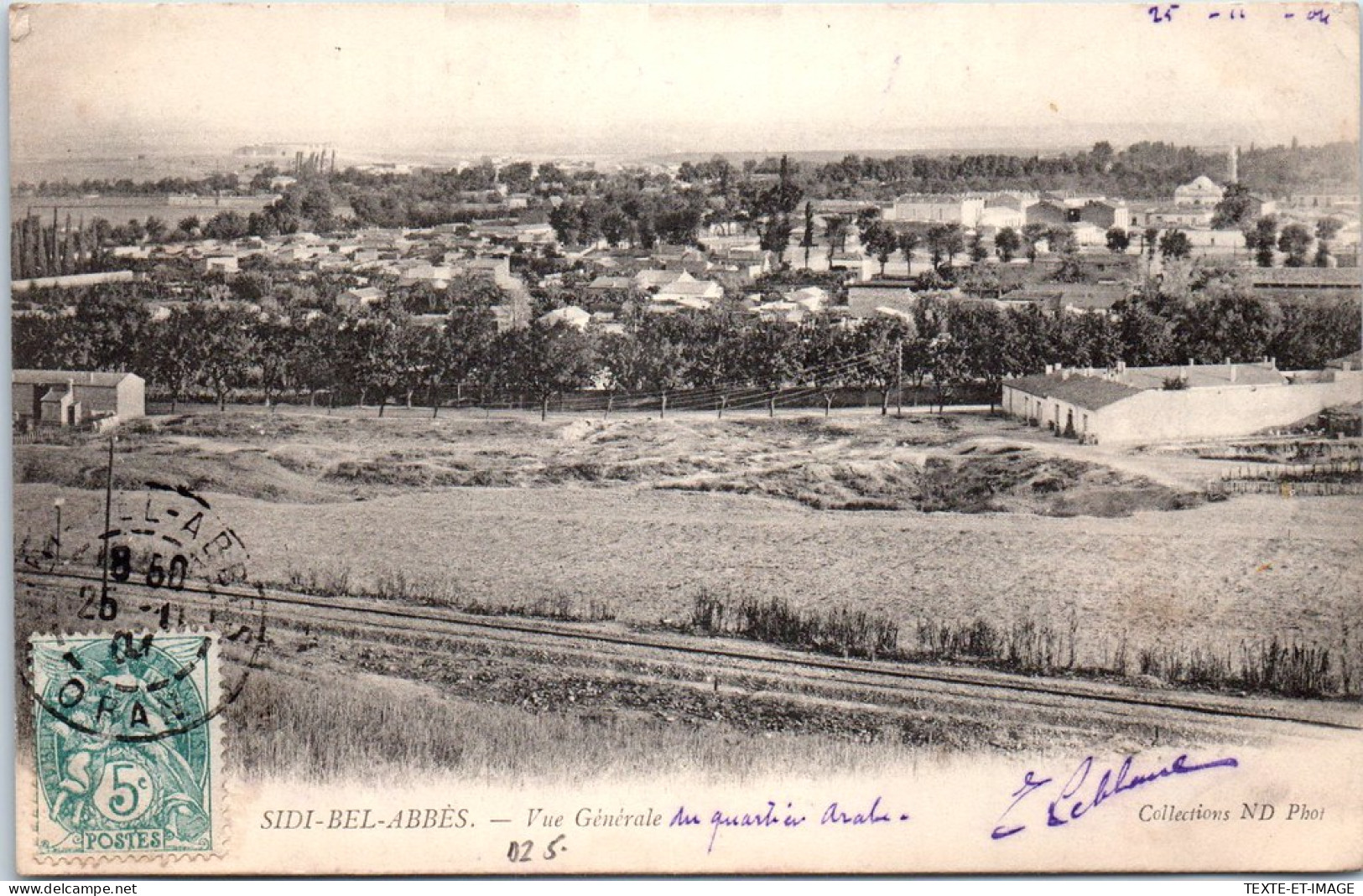 ALGERIE - SIDI BEL ABBES - Vue Generale De La Ville  - Sidi-bel-Abbes