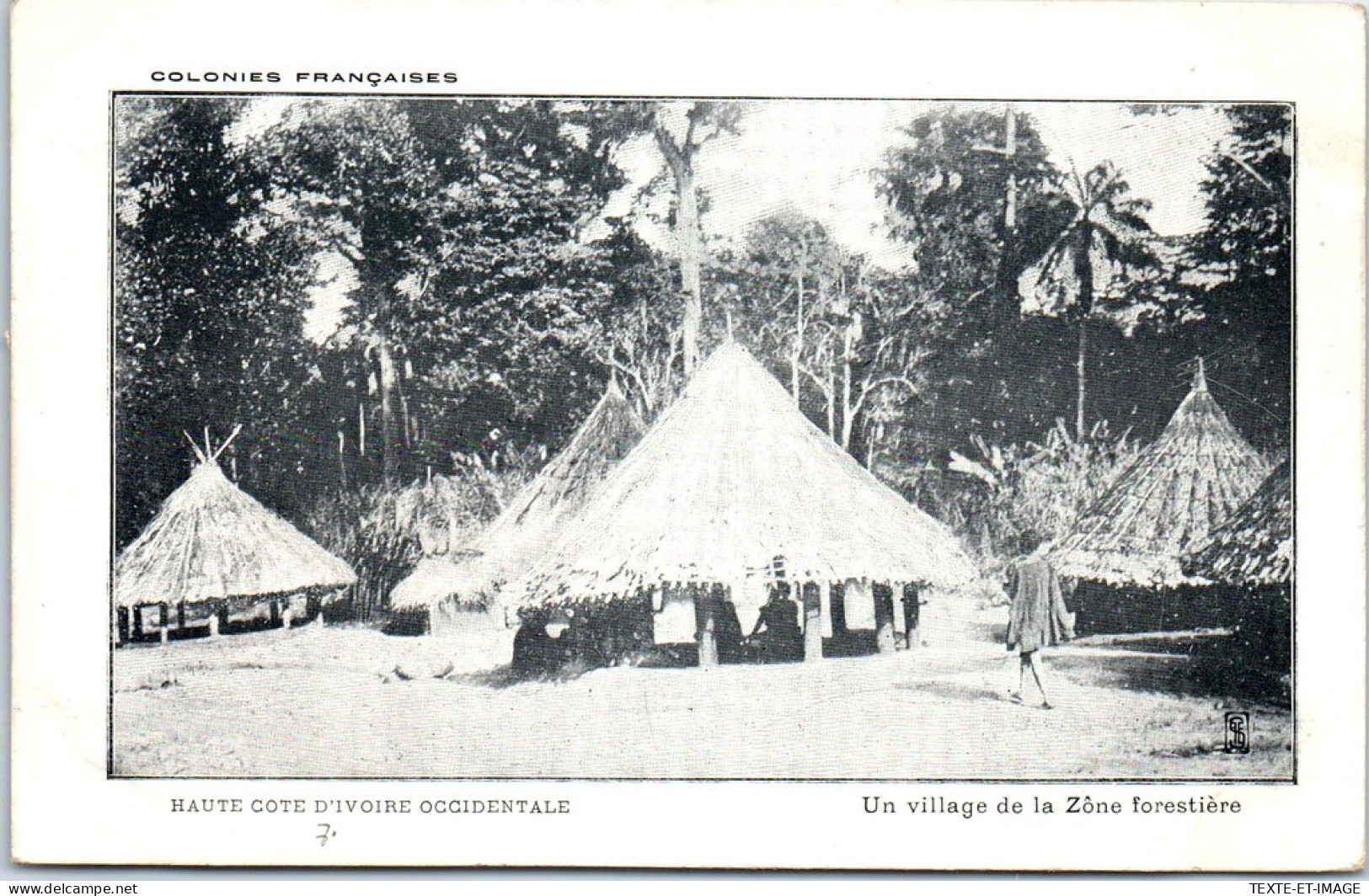COTE D'IVOIRE - Un Village De La Zone Forestiere  - Elfenbeinküste