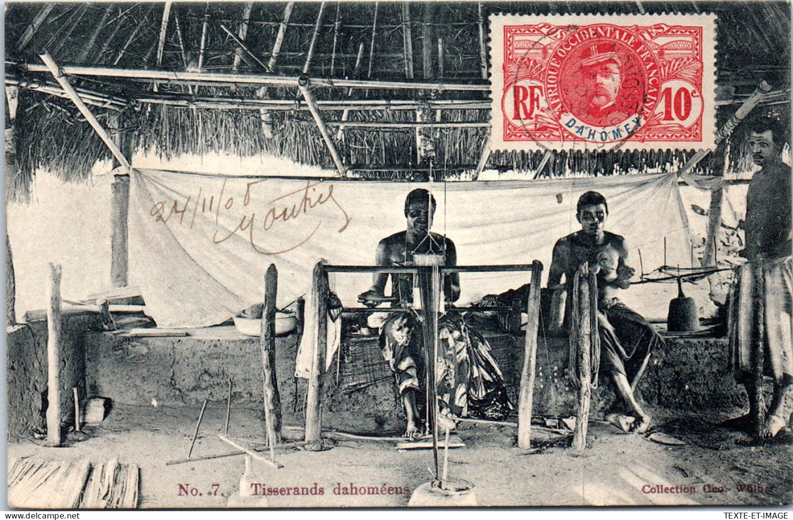 BENIN DAHOMEY - Tisserands Dahomeens  - Benin