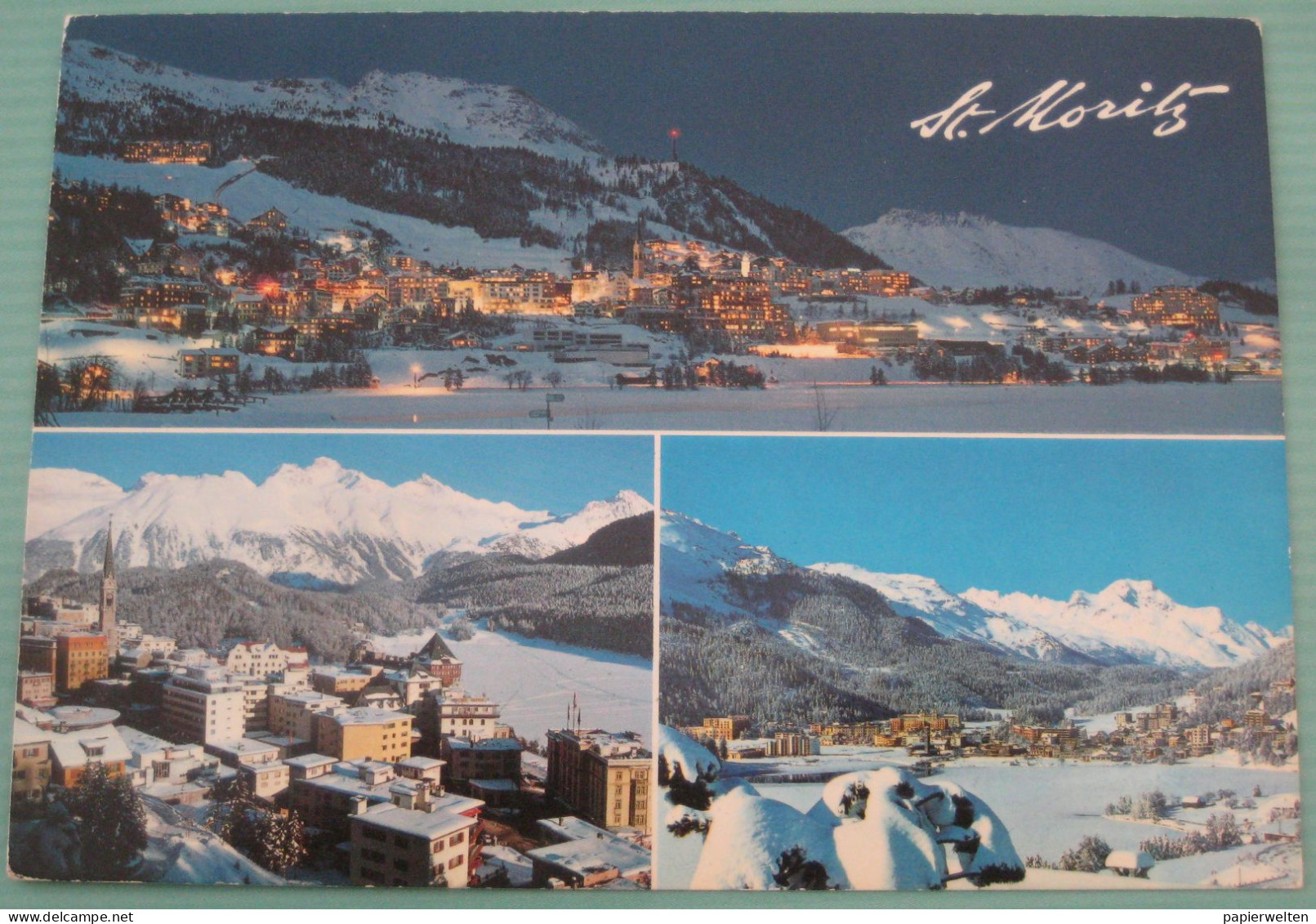 St. Moritz (GR) - Mehrbildkarte - St. Moritz