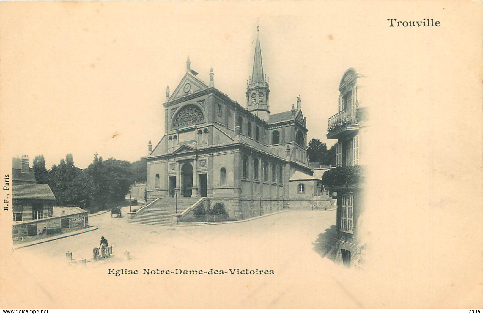  14  TROUVILLE   Eglise Notre Dame Des Victoires  - Trouville