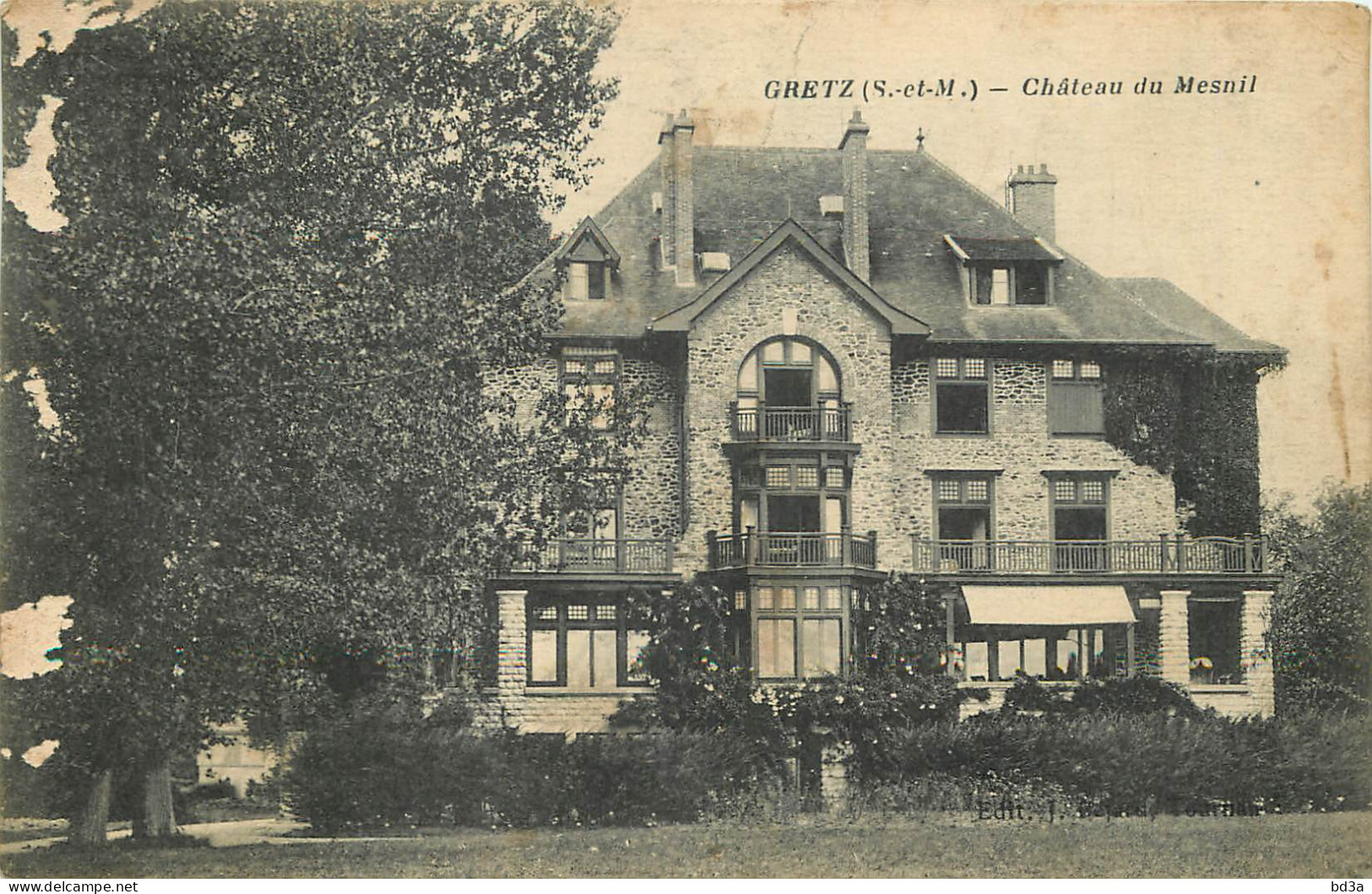  77  GRETZ  Château Du Mesnil - Gretz Armainvilliers