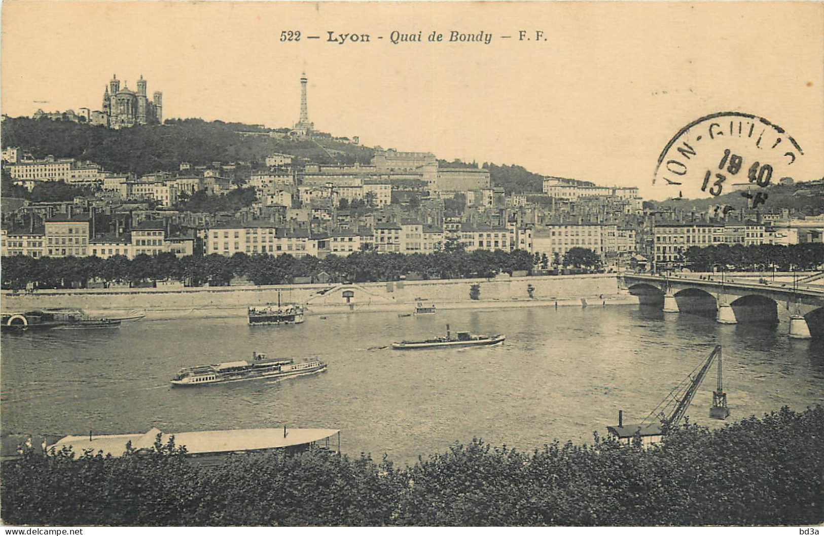  69  LYON  Quai De Bondy - Lyon 5