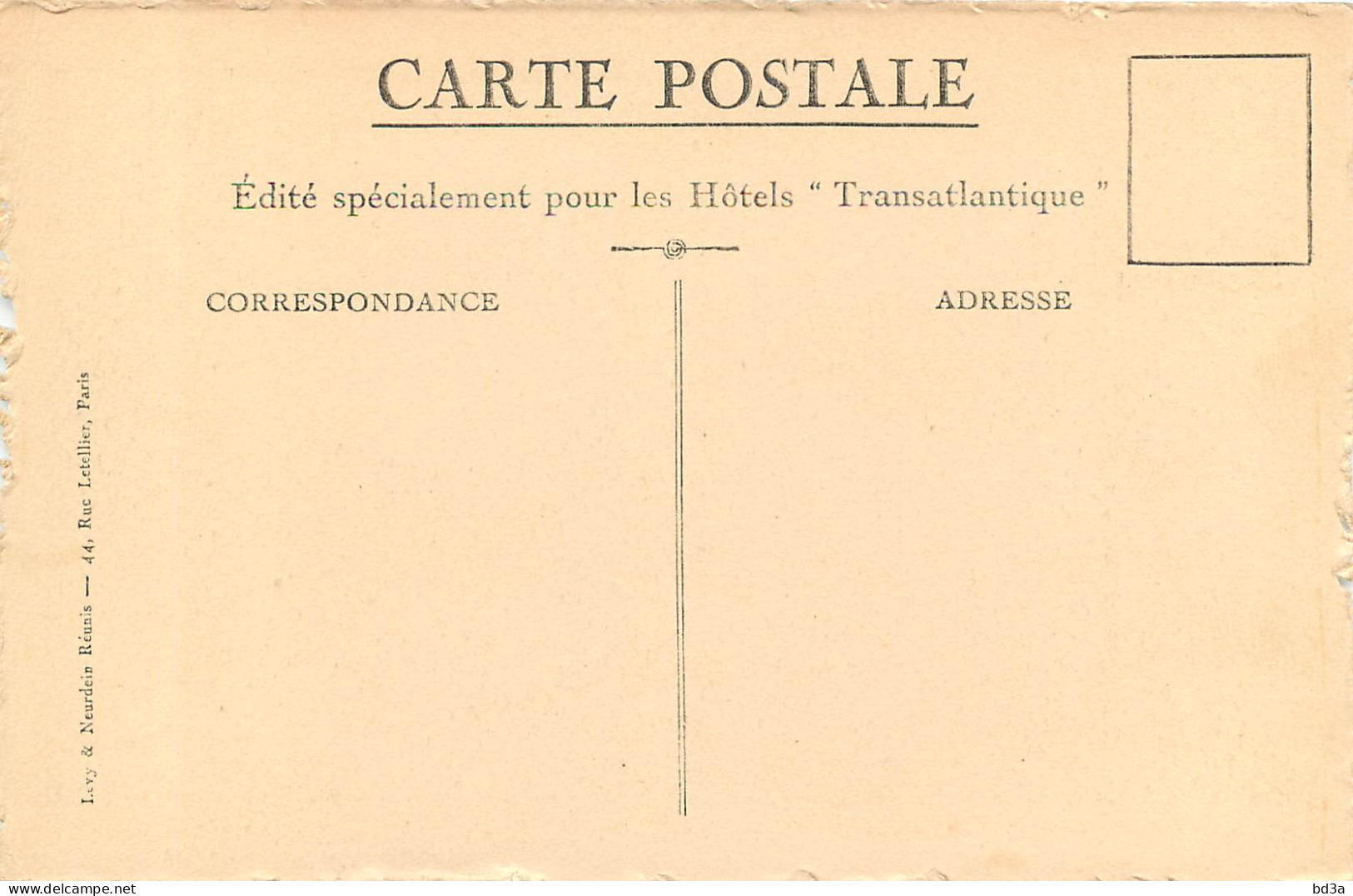 Algérie  CONSTANTINE  Hammam Meskoutine  La Cascade  CP éditée Pour Les Hotels Transatlantique - Constantine