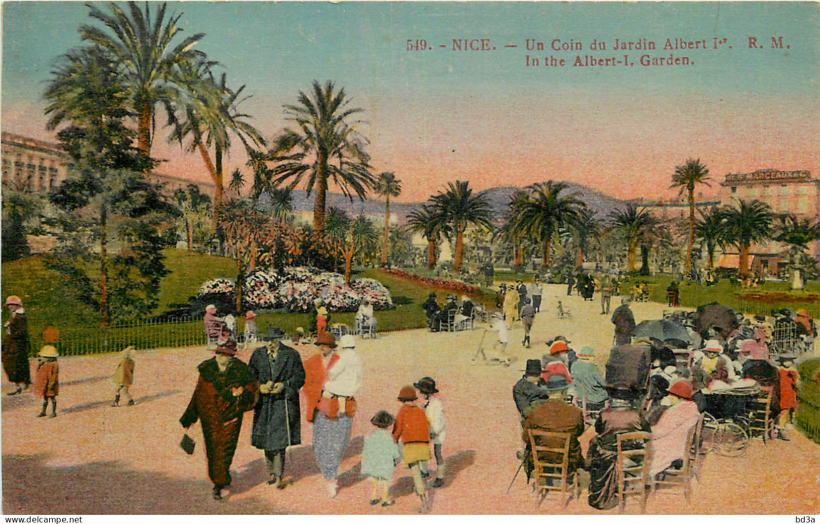  06   NICE  Un Coin Du Jardin Albert 1er - Parks