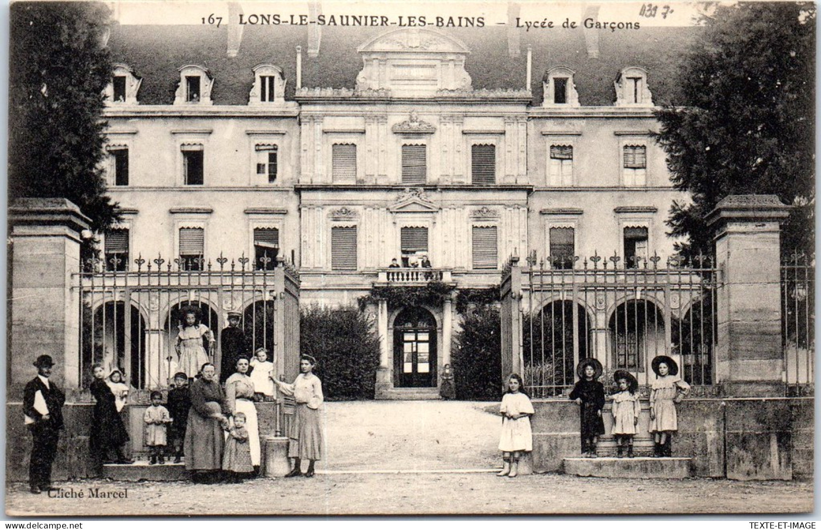 39 LONS LE SAUNIER - Le Lycee De Garcons - Lons Le Saunier
