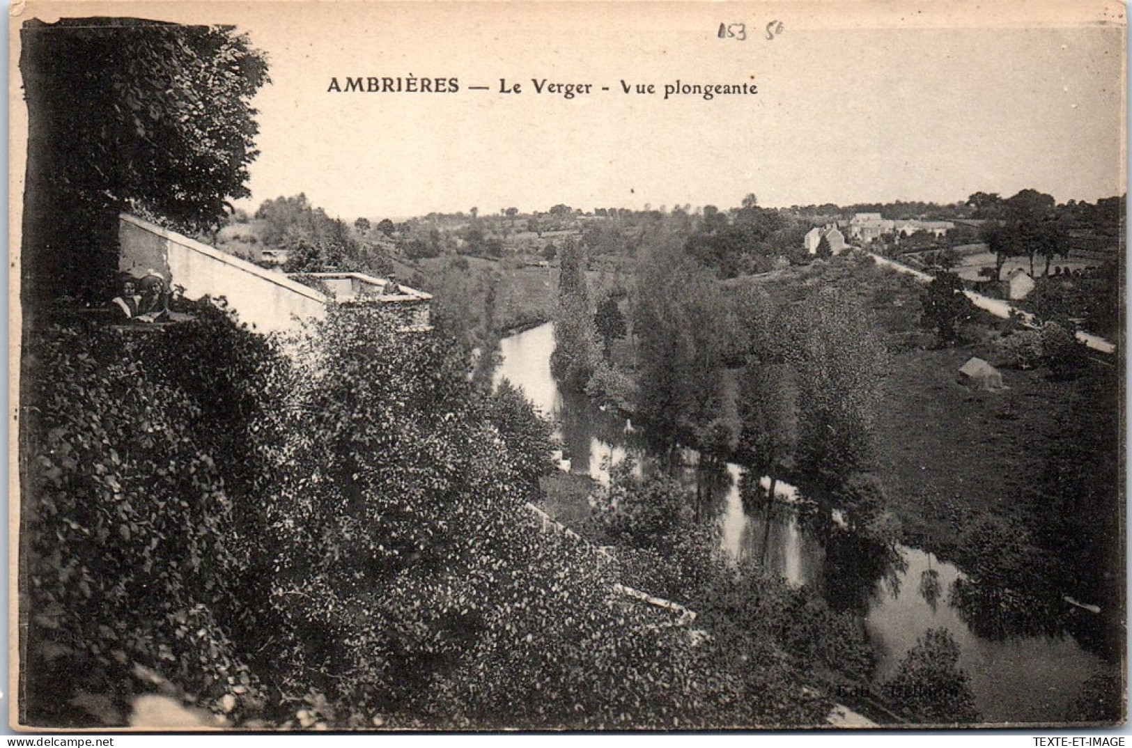 53 AMBRIERES - Le Verger, Vue Plongeante  - Ambrieres Les Vallees