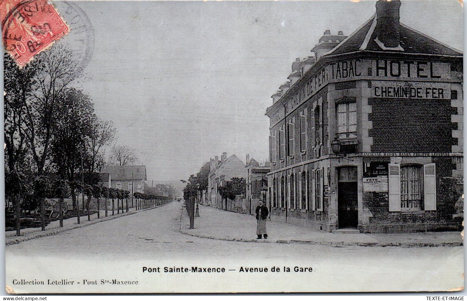 60 PONT SAINTE MAXENCE - L'avenue De La Gare, Perspective  - Pont Sainte Maxence