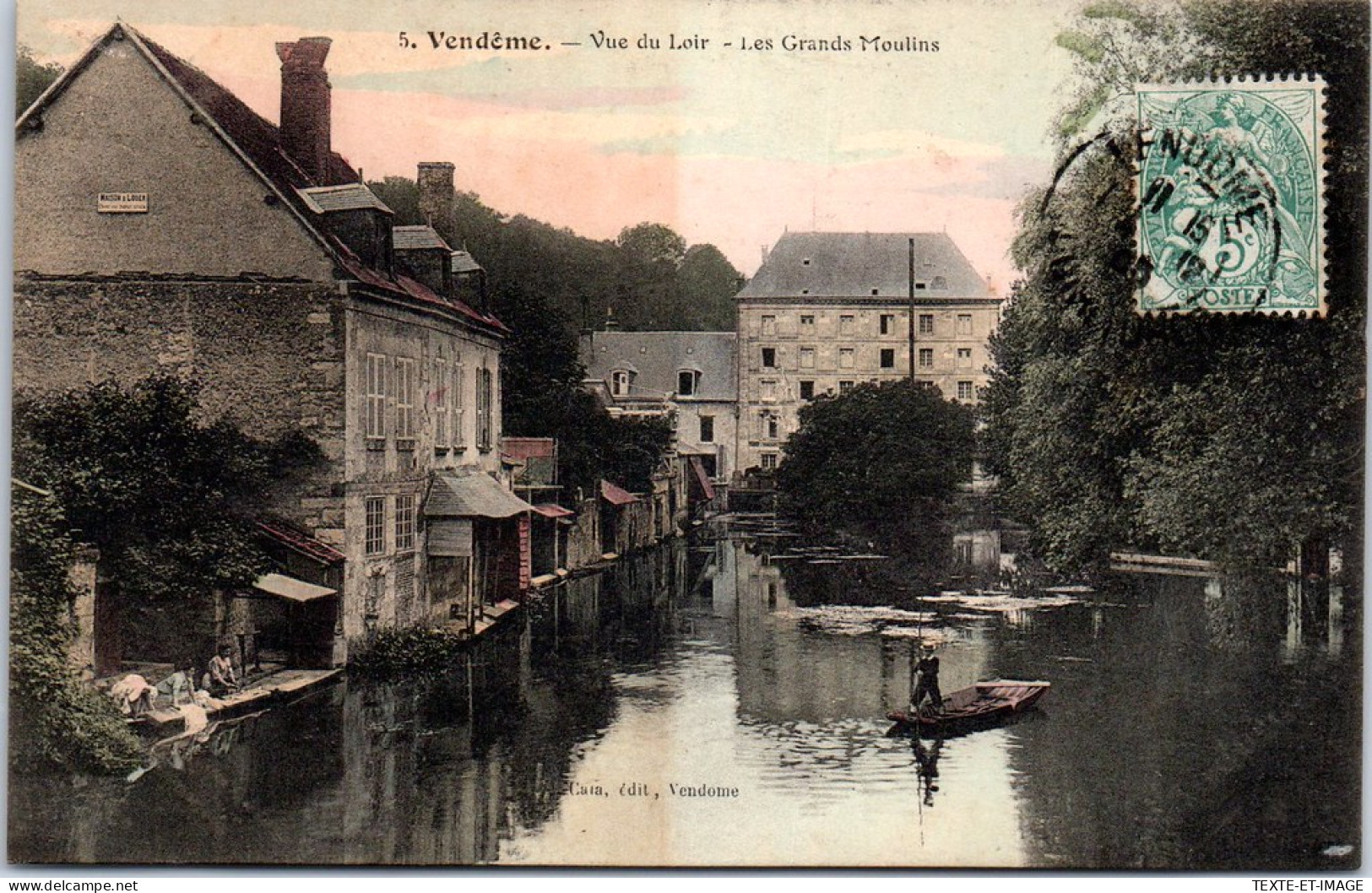 41 VENDOME - Vue Du Loir, Les Grands Moulins  - Vendome