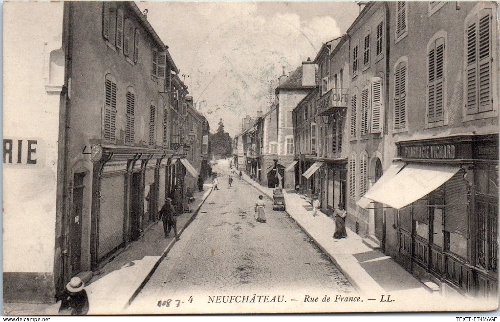88 NEUFCHATEAU- Perspective De La Rue De France  - Neufchateau