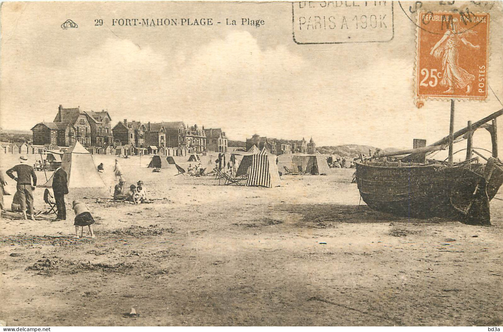  80  FORT MAHON  La Plage - Fort Mahon