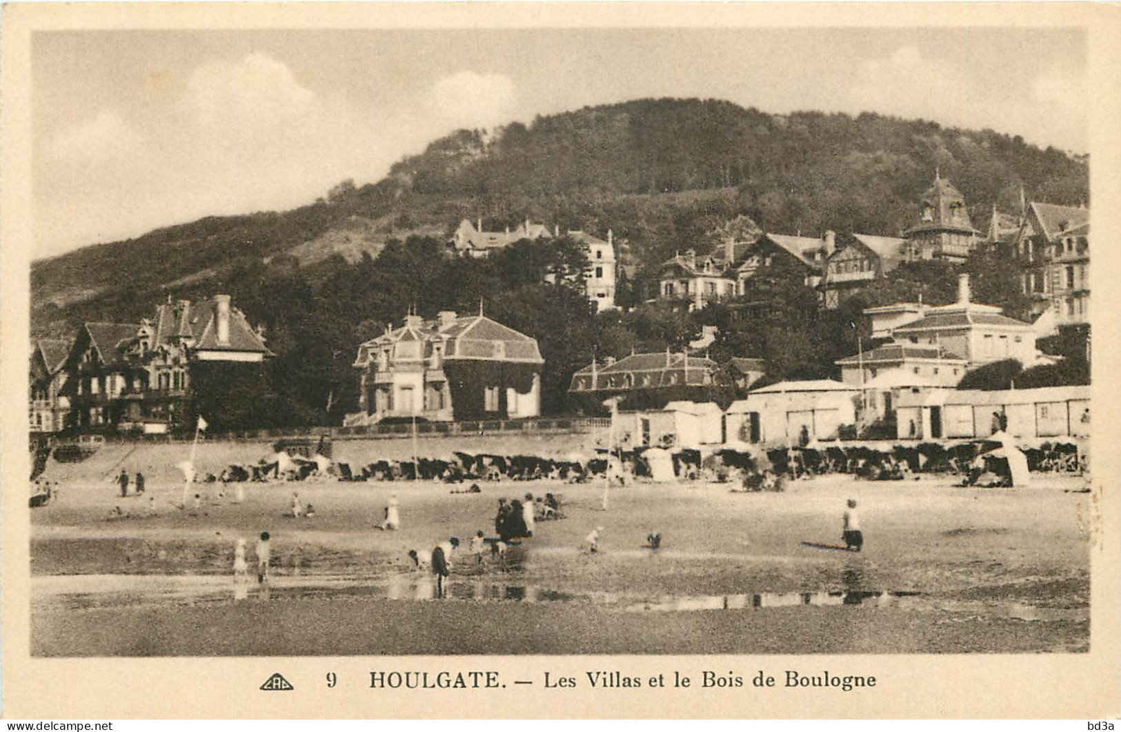  14  HOULGATE  Les Villas Et Le Bois De Boulogne - Houlgate