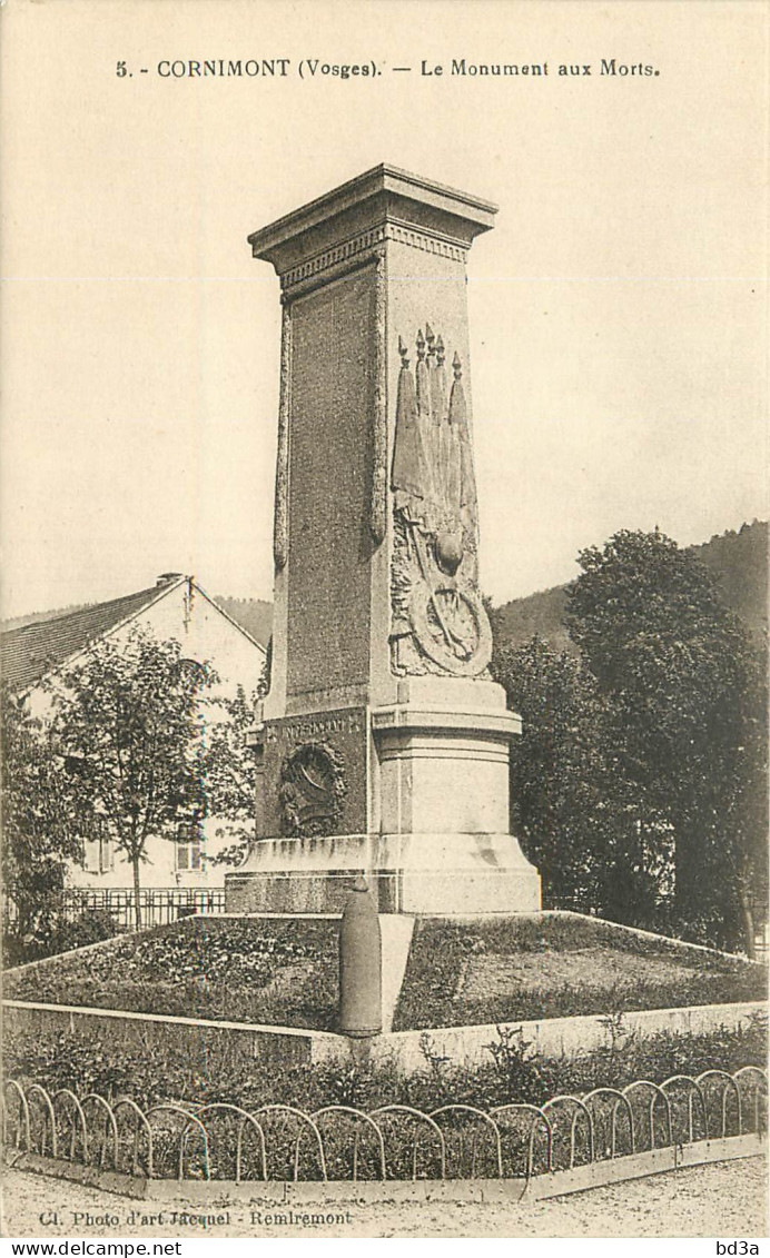  88   CORNIMONT   Monument Aux Morts - Cornimont